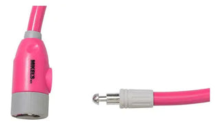 Candado Bicicleta Moto Cable Flexible Niña 65cm 12mm Mikels Rosa