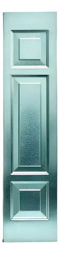 Duela Cuadrado Rectángulo Lamitec 91 Cm - 10 Pzas Plateado