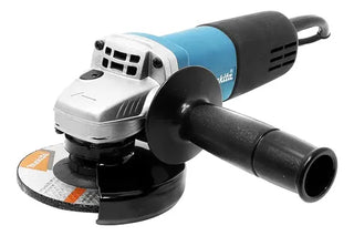 Mini Esmeriladora 4 1/2 710w 9554hn + Discos Frecuencia 60hz Color Azul