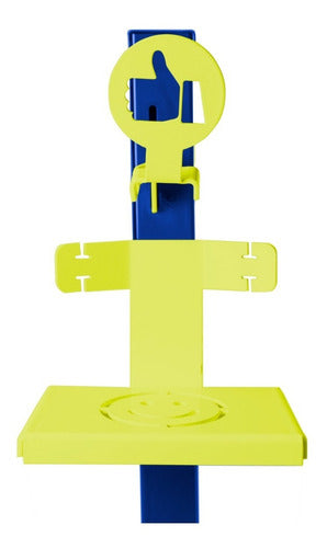 Dispensador De Gel Antibacterial Pedal Anticontacto
