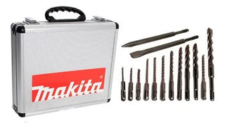 Rotomartillo Makita Hr2470 800w Potencia + Juego De Brocas Azul