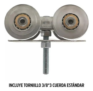 50 Pz Carretilla Wilcott 9100 Reforz C/perforación Riel1500
