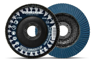 Disco De Lija Grano 120 Tipo 29 4 1/2 X 7/8 (paq. 20 Pz) Azul
