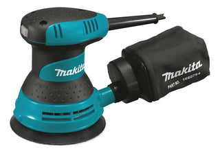 Lijadora Profesional Roto Orbital Makita Bo5030 Con Sistema Velcro Azul 300w