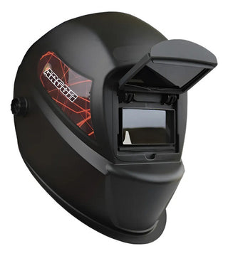 Careta De Soldar Argon Con Ventana Movil Sombra 12 Negro