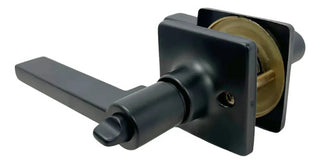 Cerradura Dexter Tubular Manija Jaspe Negro C/ Llaves Negro
