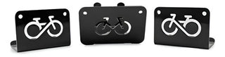 Rack Para Bicicleta Soporte De Pared Extra Grande Pedal Mtb Negro