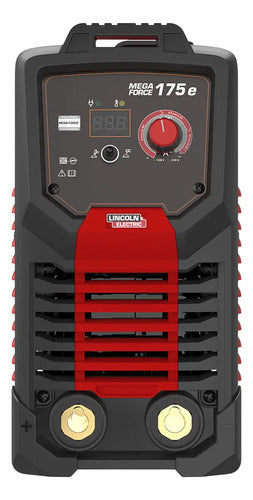 Soldadora Inverter Lincoln Electric Mega Force 175 Gli E Roja Stick Rojo