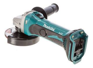 Miniesmeriladora Angular Inalámbrica Makita Dga452z Turquesa