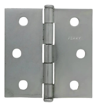 Paq 30 Bisagras Libro 3x3  Acero Cabeza Gota Plateado