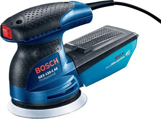 Lijadora Excéntrica Bosch Gex 125-1 Ae 250w Disco De Lija Azul