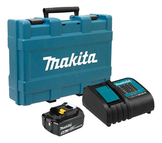 Combo Rotomartillo Inalambrico 1/2 + Atornillador Impacto 1/4 Dlx2523st Makita Color Turquesa Frecuencia 50