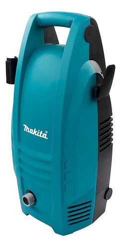 Hidrolavadora Eléctrica Makita Hw101 Turquesa De 1.3kw Con 100bar De Presión Máxima