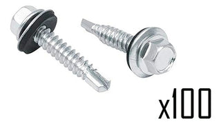 Paq. 1000 Pijas Autorroscables 1x1/4 PuLG Cabeza Hexagonal
