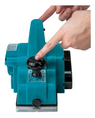 Cepillo Eléctrico De 4-3/8 PuLG. 850w Makita 1912b Color Turquesa