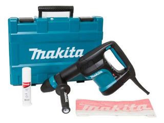 Rompedor Sds Max 1100w 12j 1100-2650ipm Makita Hm0870c Color Turquesa Azul