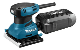 Lijadora Orbital Makita Bo4556 Velcro Azul 50hz/60hz 120v Azul 50 Hz/60 Hz