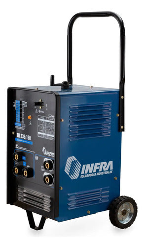 Soldadora Infra Miller Th 235 Para Electrodo Revestido Azul Azul