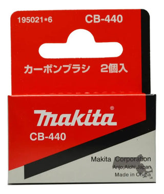 Juego De Escobillas De Carbón Makita Cb440 P/ Atornillador