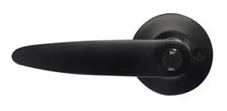 Cerradura Manija Negra Puerta Recamara / Principal 6676 Negro