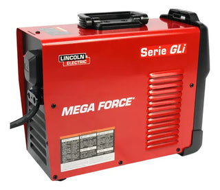 Soldadora Inverter Lincoln Electric Mega Force 175 Gli E Roja Stick Rojo