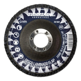 Paq. Discos Corte Y Laminado G60 Sudarshan 4 1/2 Profesional Azul