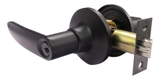Cerradura Para Puerta Abatible De Zamac Y Acero Dexter 6676 Negro Con Mecanismo Tubular, Incluye 3 Llaves