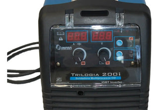 Maquina Soldadora Mig Tig Inversor Trilogía Infra Miller Azul/negro