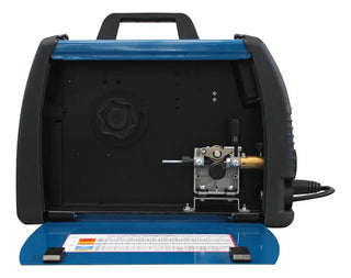 Soldadora Infra Portátil Inversora Multiprocesos Hasta 110a Color Azul Azul/negro