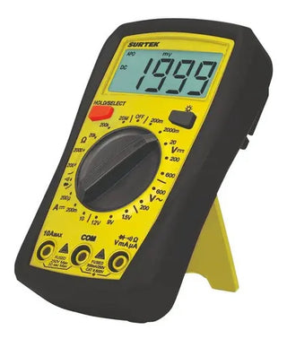 Surtek Multímetro Digital Compacto Profesional 600v