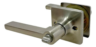 Dexter Cerradura Manual Tubular Jaspe Satín C/ Llave Níquel Satinado