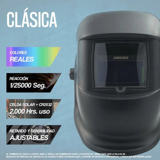Careta Para Soldar Electrónica Automática 9-13 Soldar Diseño