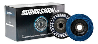 Disco Laminado Sudarshan G80 4-1/2 Paquete 10 Piezas Azul