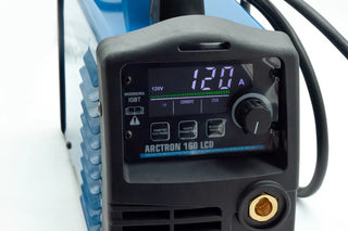 Soldadora Inversora Infra Arctron 160 Pantalla Lcd Azul 127v Azul