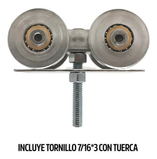 Carretilla Wilcott 9100/60 Con Perforación Riel1500 50 Pieza