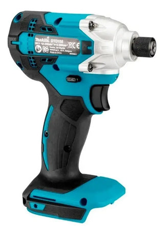 Atornillador De 1/4 Inalámbrico Makita Dtd156sye+ Estuche Turquesa