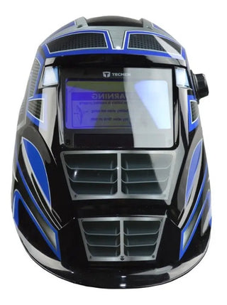 Careta Electronica Automatica Blister Tecmen Sombra 9-13 Tip Color Azul