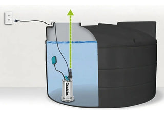 Bomba Sumergible De Agua Limpia Makita Pf0403 400 W Plata