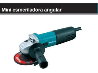 Esmeriladora Angular 4-1/2 10,000 Rpm 710 W Makita 9554hng Turquesa Y Negro
