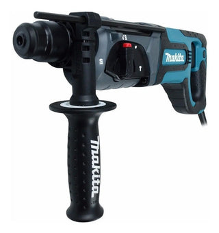 Kit Rotomartillo Sds Plus Y Miniesmeriladora Makita Hr2475x4 Color Turquesa Frecuencia 60 Mhz