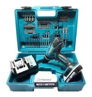 Rotomartillo Inalámbrico Makita Hp488dyex5 2vel 2 Bat 1.5ah  Azul