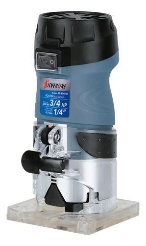 Router Silverline Dc-rout34 560w Madera Corte 6.3mm 30000rpm