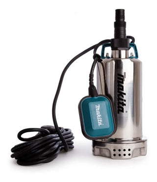 Bomba Sumergible 1- 1/2 C.f. Ac. Inox. Pf1100 Makita Color Azul Petroleo