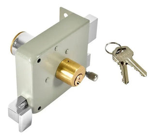 Cerradura Sobreponer Der Instala Facil Gris Dexter 6760