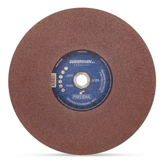 Disco De Corte Para Metal Sudarshan 14 PuLG 25 Piezas Marrón Y Azul