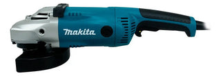 Esmeriladora Angular Makita Ga7020 Color Turquesa 2.2 Kw + Accesorio