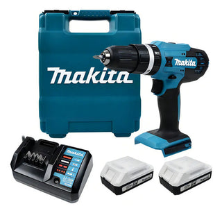 Taladro Rotomartillo Vel Variable Con Accesorios Makita Color Azul