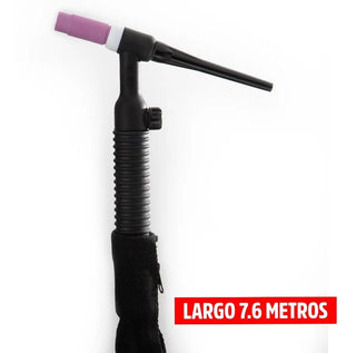 Antorcha Tig Miller Flexible Recubierta 200 A Para Infra