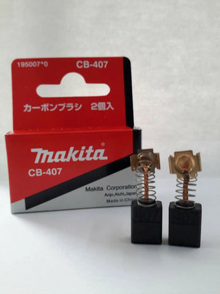 Carbones Makita Cb-407 Originales Para Lijadora Y Taladro