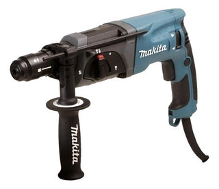 Rotomartillo Makita Hr2470 800w Potencia + Juego De Brocas Azul